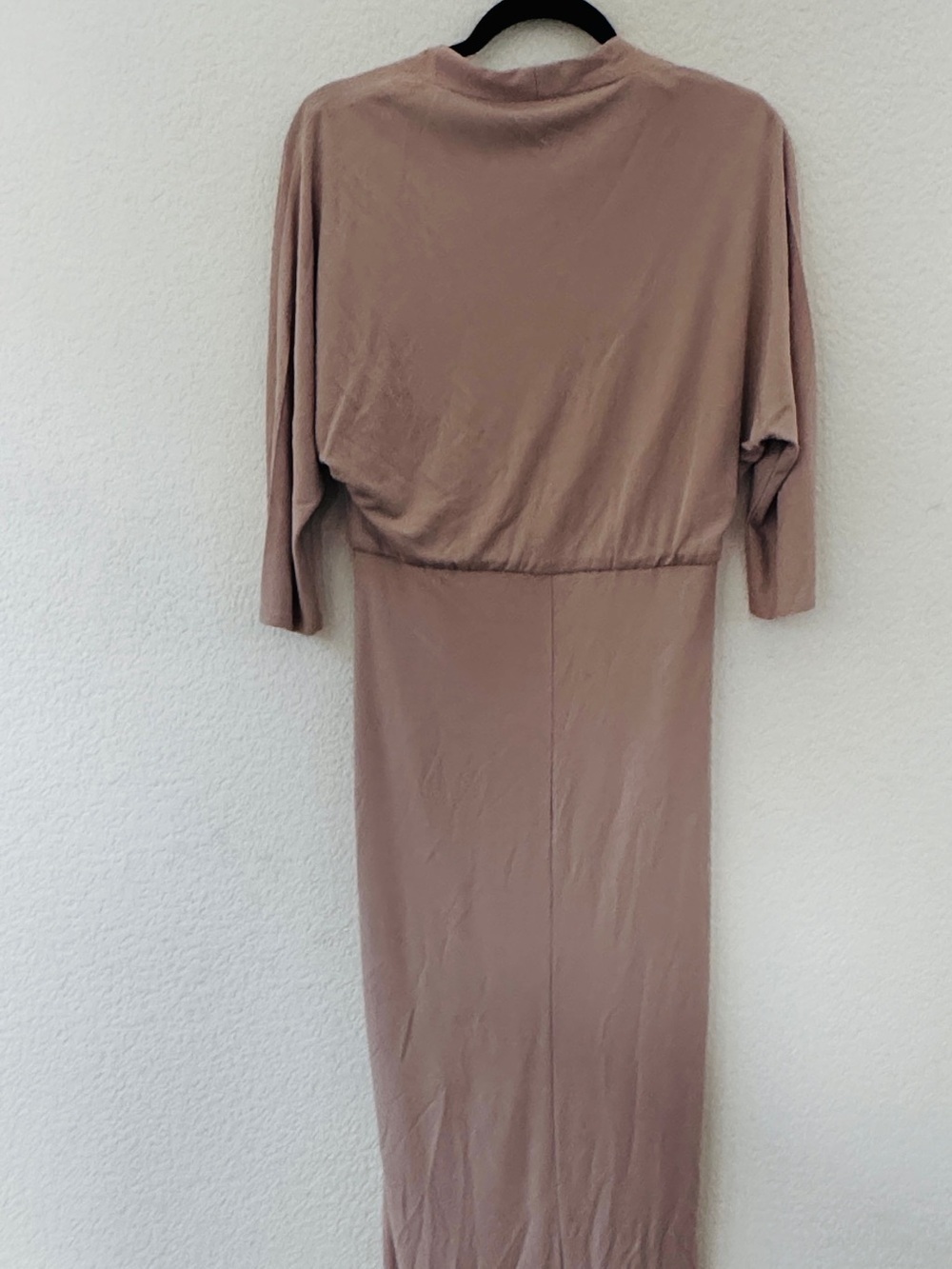 Trina Turk  Taupe Jersey Maxi Dress size 4, wedding, - Picture 3 of 6